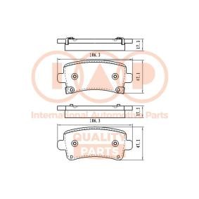Bremsbeläge für CHEVROLET von IAP QUALITY PARTS