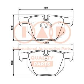 Bremsbeläge für BMW von IAP QUALITY PARTS
