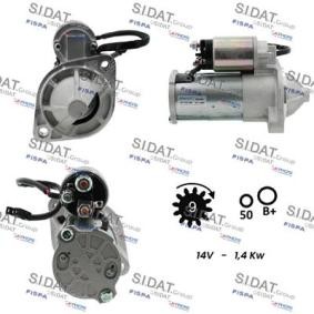 Anlasser S12GN0879 von SIDAT günstig für 189,46 € online kaufen