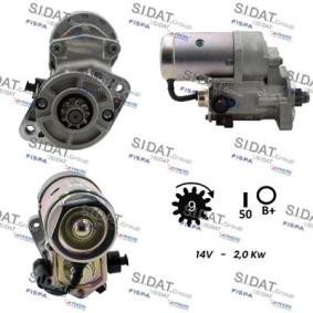 Anlasser S12HY0109 von SIDAT günstig für 369,66 € online kaufen