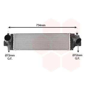 Køb Intercooler af VAN WEZEL 06014703 til den lave pris 1747,75 DKK