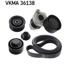 Comprar Juego de correas trapeciales poli V de SKF VKMA 36138 a bajo precio de 103,69 €
