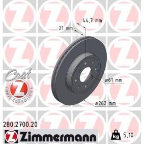 Bremsscheibe für HONDA von ZIMMERMANN