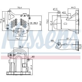 AGR Kühler 989313 von NISSENS günstig für 93,94 € online kaufen