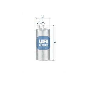 Kraftstofffilter für PORSCHE von UFI