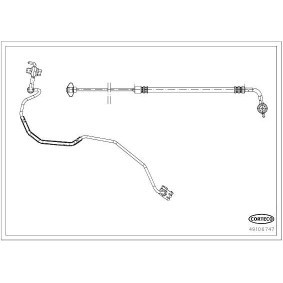 Bremsschlauch von CORTECO 49106747