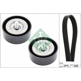 Comprar Juego de correas trapeciales poli V de INA 529 0558 10 a bajo precio de 44,43 €