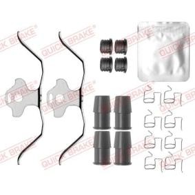 Comprar Kit de accesorios, pastillas de frenos de QUICK BRAKE 109-0181 a bajo precio de 21,70 €