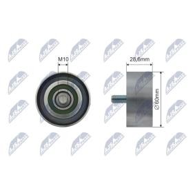 Compre Polia de desvio / de guia, correia trapezoidal estriada da NTY RNK-HY-521 a um preço baixo por 30,71 €