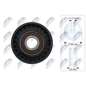 Compre Rolo tensor, correia trapezoidal estriada de NTY online para Classe A (W176) a preços moderados