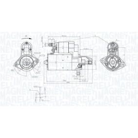 Anlasser 063721535010 von MAGNETI MARELLI günstig für 114,68 € online kaufen