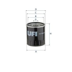 Ölfilter 23.752.00 von UFI günstig für 11,25 € online kaufen