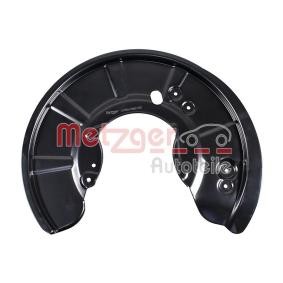 Compre Chapa deflectora, disco de travão da METZGER 6115554 a um preço baixo por 45,32 €