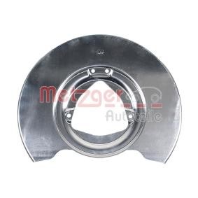 Compre Chapa deflectora, disco de travão da METZGER 6115563 a um preço baixo por 34,66 €