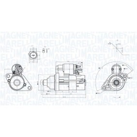 Anlasser 063725634010 von MAGNETI MARELLI günstig für 176,09 € online kaufen