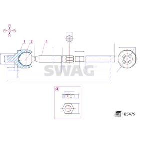 Axialgelenk, Spurstange von SWAG