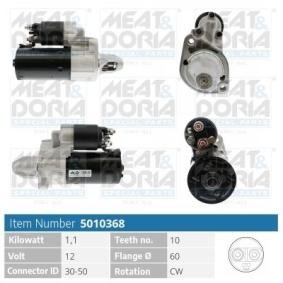 Köp Startmotor av MEAT & DORIA 5010368 till det låga priset 1424,19 kr