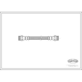 Comprar Latiguillo de freno de CORTECO 19025871 a bajo precio de 9,07 €