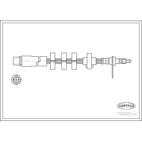 Comprar Latiguillo de freno de CORTECO 19026370 a bajo precio de 17,91 €