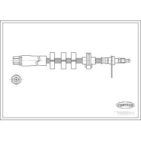 Comprar Latiguillo de freno de CORTECO 19026371 a bajo precio de 18,23 €