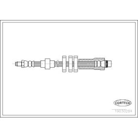 Comprar Latiguillo de freno de CORTECO 19030284 a bajo precio de 13,74 €