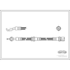 Bremsschlauch 19035060 von CORTECO günstig für 14,04 € online kaufen