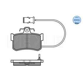 Acquista Tubo fless., scambiatore calore, riscaldamento da MEYLE online per W124 Coupe (C124) a prezzi moderati