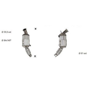Partikelfilter (DPF) BK-994SICAS von VEGAZ günstig für 524,90 € online kaufen