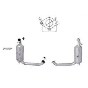Partikelfilter (DPF) FK-848SICAS von VEGAZ günstig für 491,92 € online kaufen