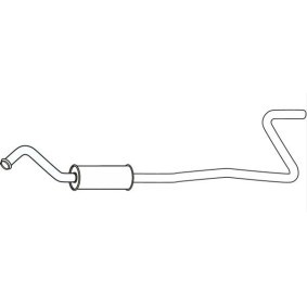 Compre Silenciador intermedio de VEGAZ online para Fiesta Mk7 Hatchback (HJ, HF) a precios moderados