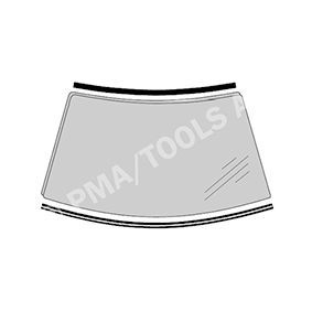 Zier- / Schutzleiste, Frontscheibe 173228101 von PMA günstig für 10,35 € online kaufen