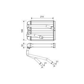 Achetez des Radiateur de chauffage de chez VALEO en ligne pour California T6 Minibus (SGC, SGG, SHC) à prix modérés