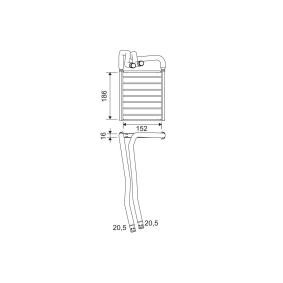 Achetez des Radiateur de chauffage VALEO 811605 à prix pour 73,03 €