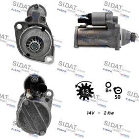 Anlasser S12BH0633 von SIDAT günstig für 180,13 € online kaufen