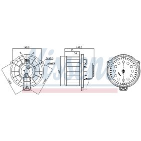 Acquista Ventilatore abitacolo da NISSENS 87620 a buon mercato per soli 64,34 €