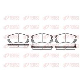 Achetez des Plaquettes de frein REMSA 0403.02 à prix pour 31,90 €