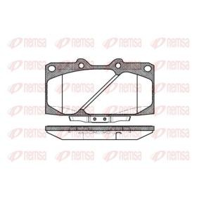 Achetez des Plaquettes de frein REMSA 0599.04 à prix pour 31,28 €