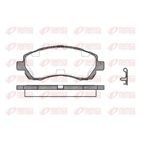 Achetez des Plaquettes de frein REMSA 0647.02 à prix pour 26,70 €