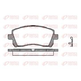 Achetez des Plaquettes de frein REMSA 0655.02 à prix pour 26,42 €