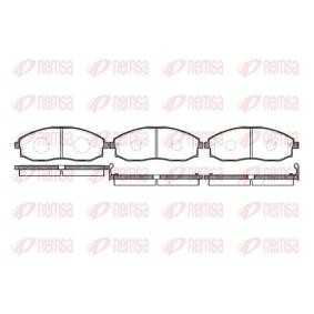 Achetez des Plaquettes de frein REMSA 0703.02 à prix pour 12,75 €
