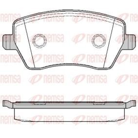 Bremsbeläge 0987.00 von REMSA günstig für 22,17 € online kaufen