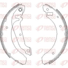 Bremsbackensatz 4062.00 TVR von REMSA