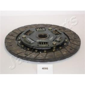 Kupplungsscheibe DF-496 von JAPANPARTS günstig für 125,22 € online kaufen