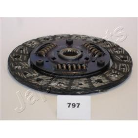 Kupplungsscheibe DF-797 von JAPANPARTS günstig für 99,95 € online kaufen