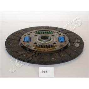 Acquista Disco frizione da JAPANPARTS DF-986 a buon mercato per soli 76,54 €