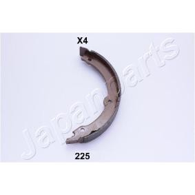 Handbremsbeläge des Herstellers JAPANPARTS - Originalware Artikelnummer: GF-225AF