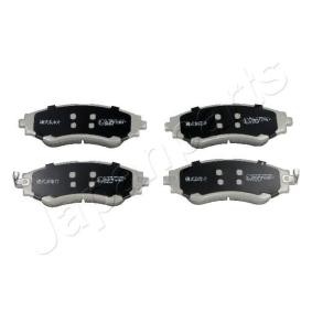 Bremsbeläge für DAEWOO von JAPANPARTS