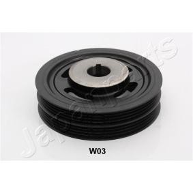 Osta Hihnapyörä, kampiakseli JAPANPARTS:llä PU-W03 edullisesti hintaan 86,72 €