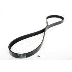 Keilrippenriemen TV-204 von JAPANPARTS günstig für 15,54 € online kaufen