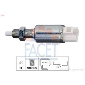 Comprar Conmutador, accionamiento embrague (control veloc.) de FACET 7.1258 a bajo precio de 12,04 €